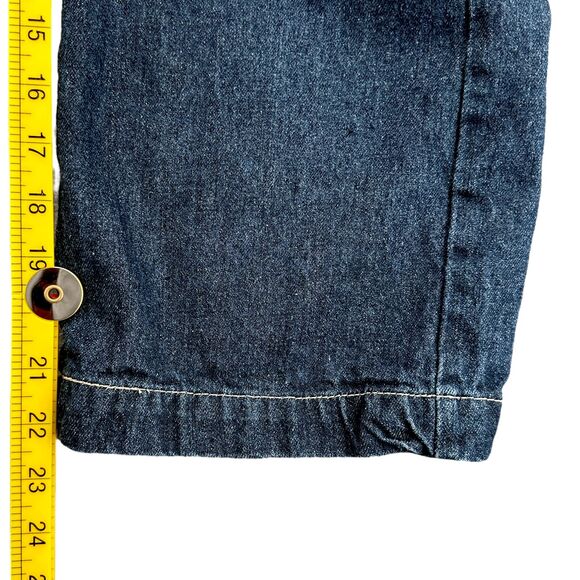 Cotton On Button Fly Highwaisted Denim Wide Leg Mid Wide Crop Jeans‎ Size 2 - Picture 2 of 9